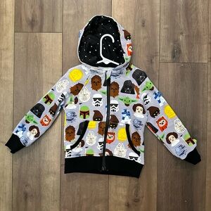 Little Sleepies Star Wars hoodie jacket